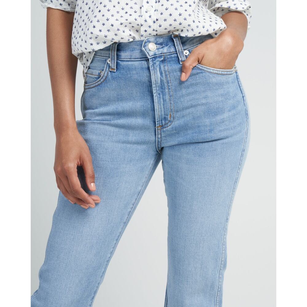 Free People X Daily Blue "Burn" Typhoon Denim Jeans Size:24 RET:$350 NWT‎